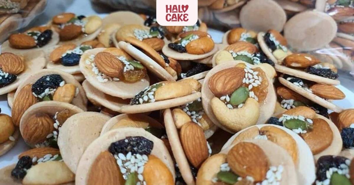 Bánh đồng xu mix hạt dinh healthy 