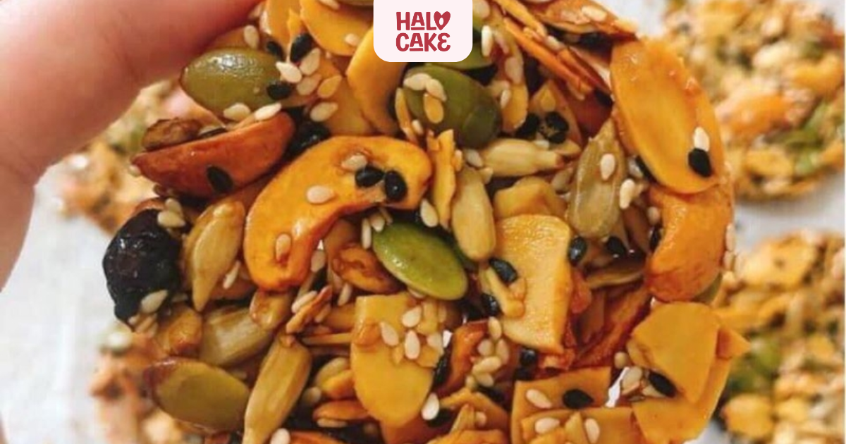 Bánh hạt dinh dưỡng cho sức khỏe