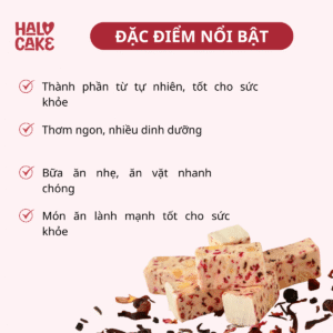 đặc điểm Kẹo nougat