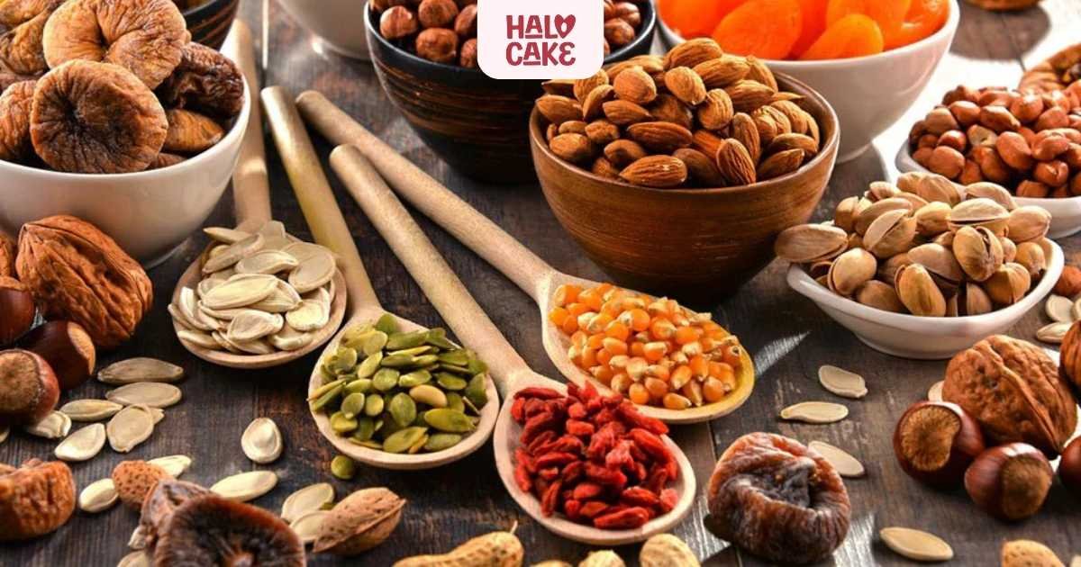 Các loại hạt làm bánh hạt dinh dưỡng